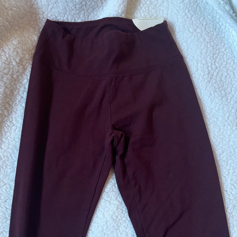 Offline by Aerie Burgundy Leggings size xs